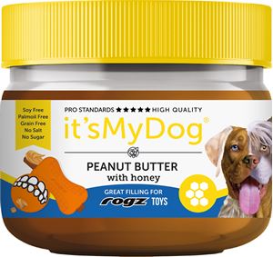 It's my dog hondenpindakaas met honing