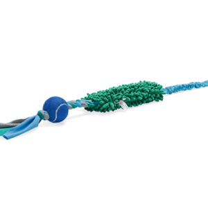 Hondenspeelgoed kino met bal blauw