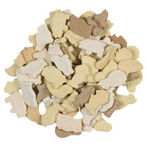 Koekjes dierenfiguren mix 500 gram