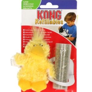 Kong cat refillable catnip duck