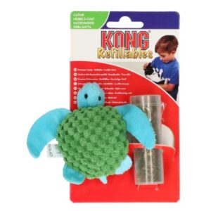 Kong cat refillable catnip turtle
