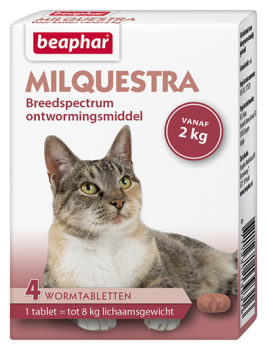 Beaphar milquestra kat 4 tabletten