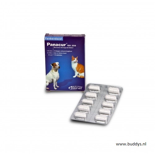 Panacur ontwormingstabletten 250