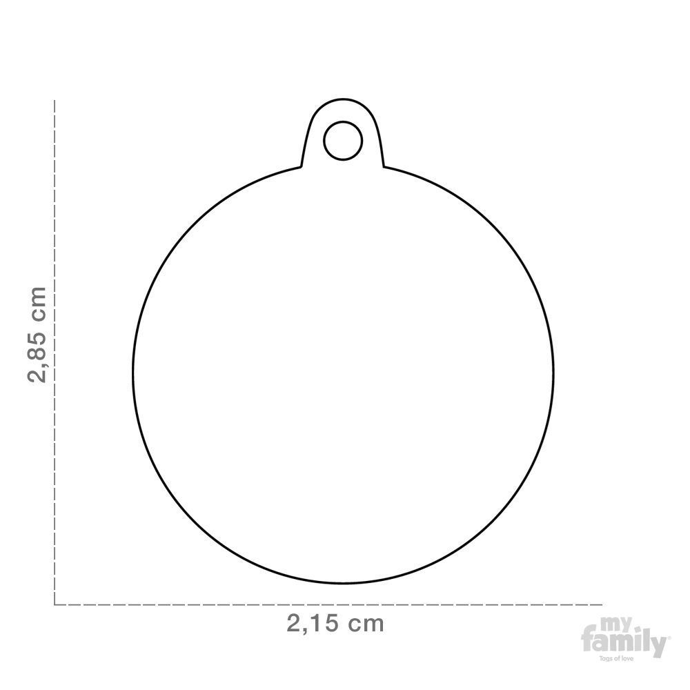 Adrespenning rond small