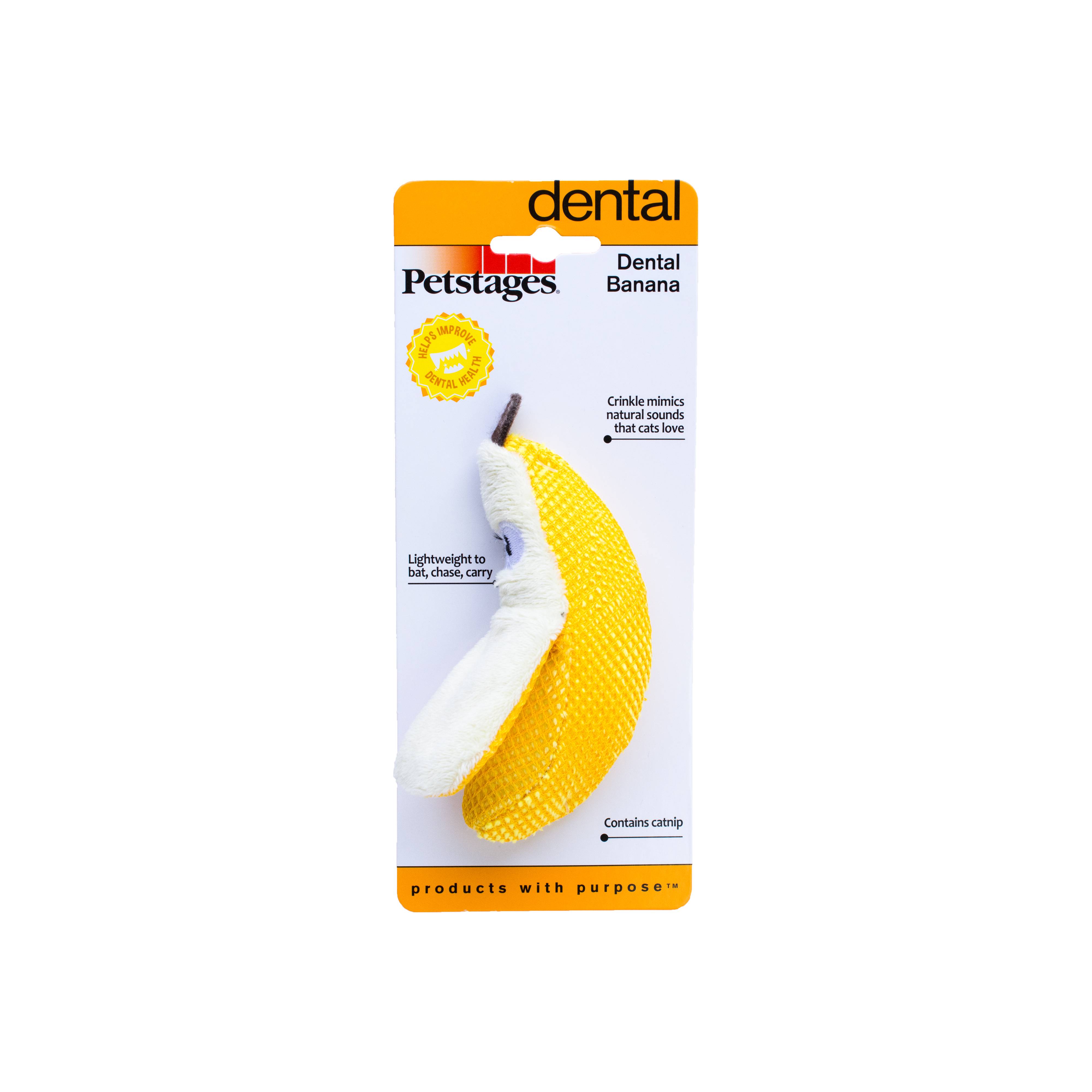 Petstages kat dental banana