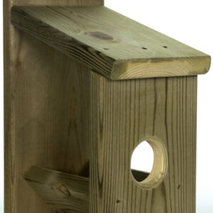 Pindakaas huisje met gat