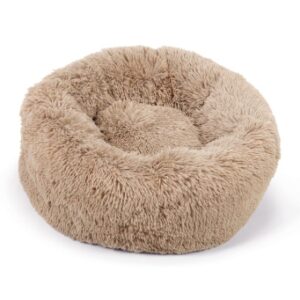 Pluche ligmand Yali beige