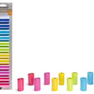 Poepzakjes gekleurd 12 x 20 stuks