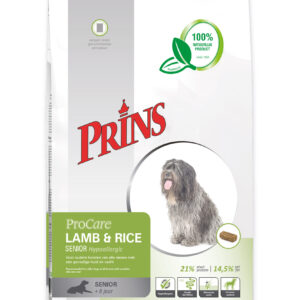 Prins procare senior lam en rijst hypo allergeen 15 kg
