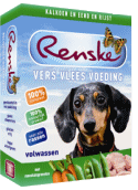 Renske vers vlees kalkoen & eend 395 gram