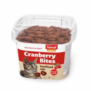 Sanal snack kat cranberry bites cup 75 gram