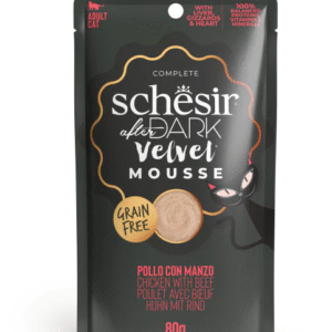 Schesir after dark mousse kip en rund 80 gram