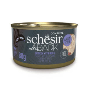 Schesir after dark pate kip en eend 80 gram