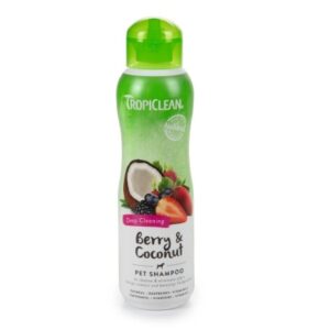 Tropiclean berry and coconut shampoo