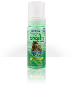 Tropiclean fresh mint foam 133ml