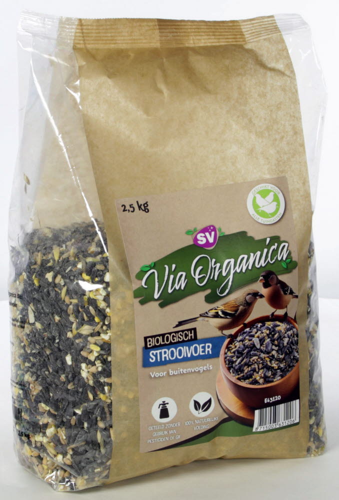 Via Organica Strooivoer biologisch 2,5 kg