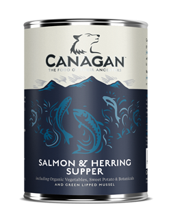 Canagan blik met zalm en haring 395 gram