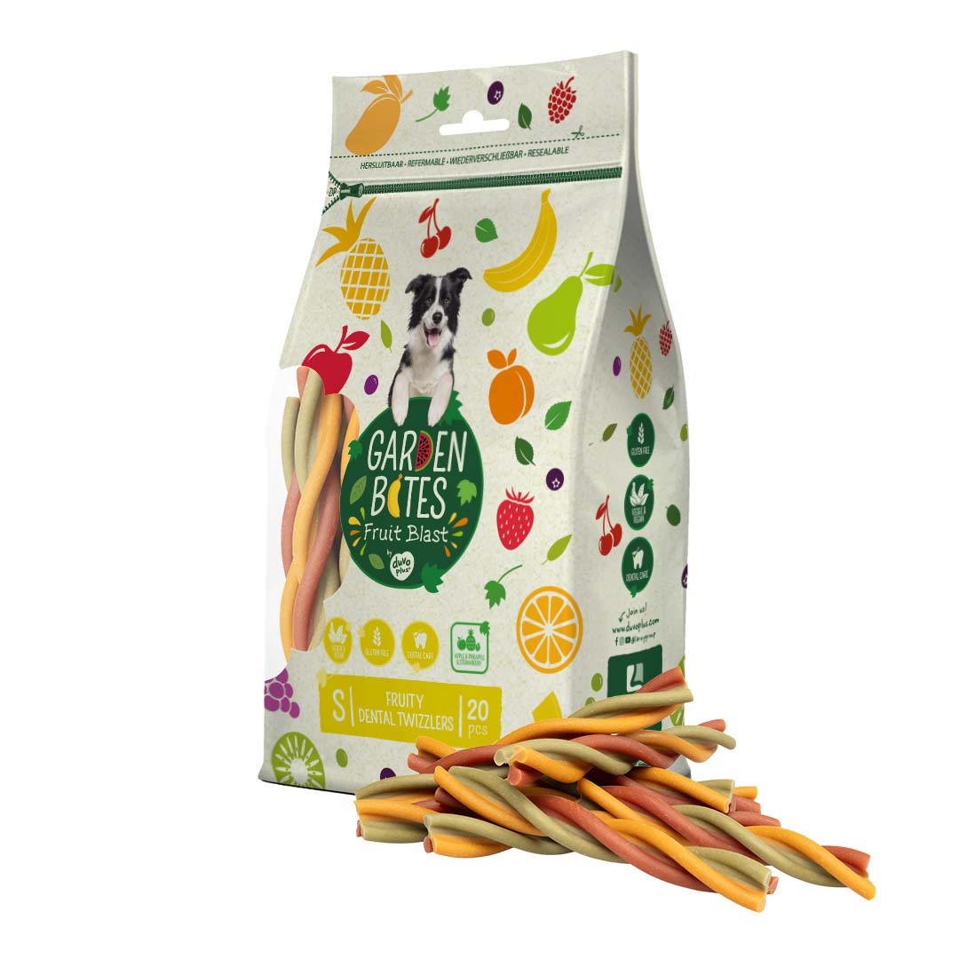 Garden bites Fruity dental twizzlers S