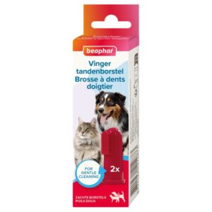 Beaphar vingertandenborstel 2 stuks