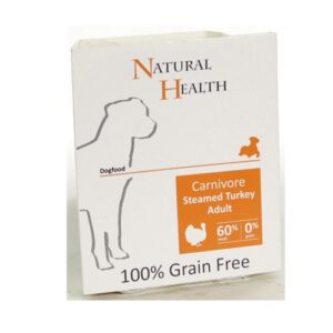 Natural Health Dog Steamed Carnivore Turkey 395 gram