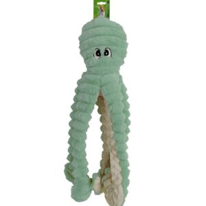 Octopus corduroy met piep groen
