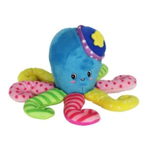 Vrolijke pluche octopus 37cm